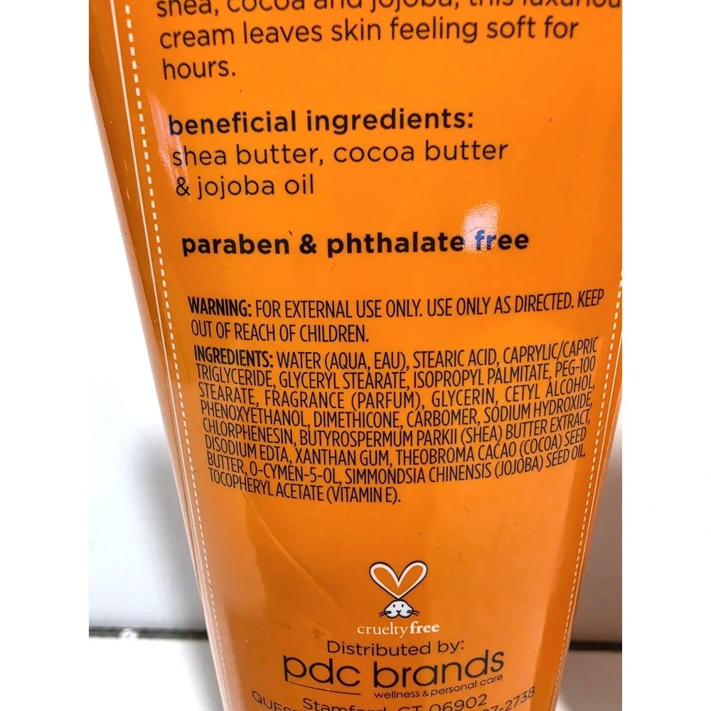 Bodycology Fresh Clementine Body Cream All Day Moisture 8oz 2 Pack